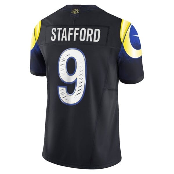 Los Angeles Rams Matthew Stafford 2025 Rivalries Football Jersey AMCCLG000571 - Image 3