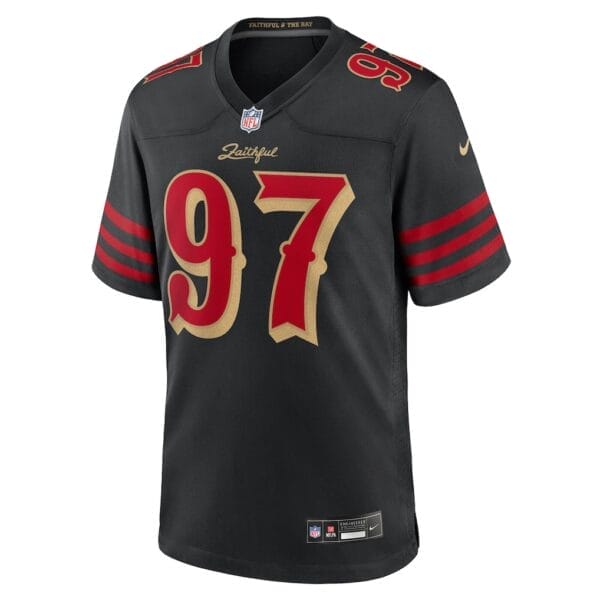 San Francisco 49ers Nick Bosa 2025 Rivalries Football Jersey AMCCLG000590 - Image 2