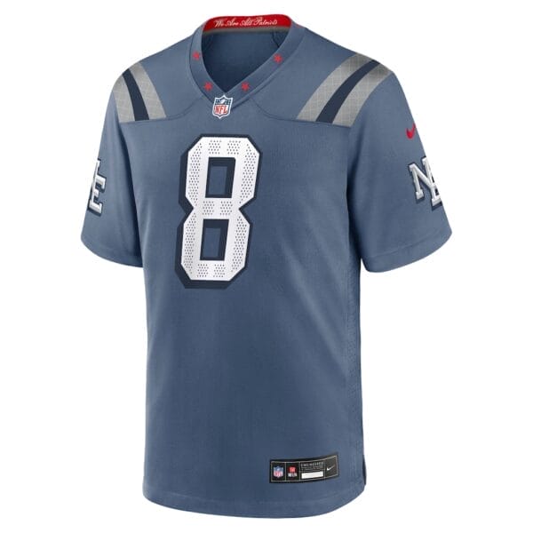 New England Patriots Stefon Diggs 2025 Rivalries Football Jersey AMCCLG000580 - Image 2