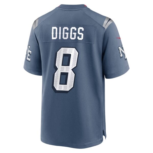 New England Patriots Stefon Diggs 2025 Rivalries Football Jersey AMCCLG000580 - Image 3