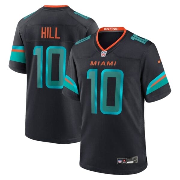 Miami Dolphins Tyreek Hill 2025 Rivalries Football Jersey AMCCLG000575