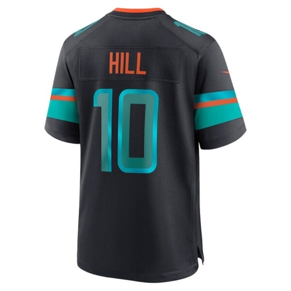 Miami Dolphins Tyreek Hill 2025 Rivalries Football Jersey AMCCLG000575 - Image 3