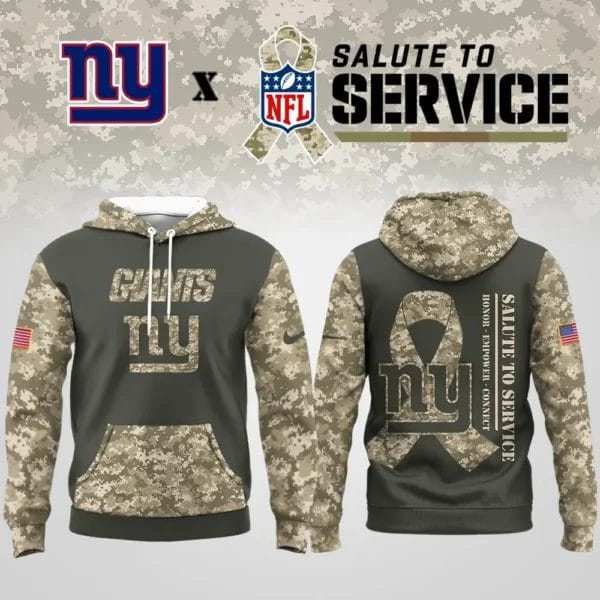 New York Giants | Premium NFL Salute to Service Hoodie AMCCLG001068