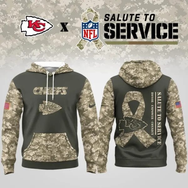 Kansas City Chiefs | Premium NFL Salute to Service Hoodie AMCCLG001072