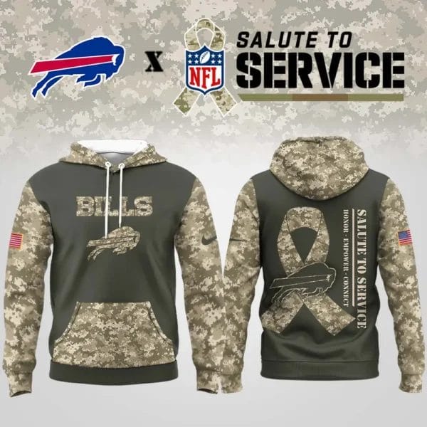 Buffalo Bills | Premium NFL Salute to Service Hoodie AMCCLG001080