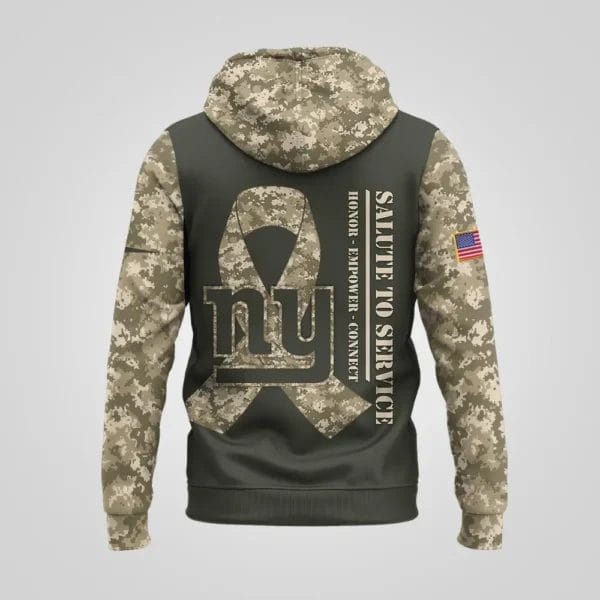 New York Giants | Premium NFL Salute to Service Hoodie AMCCLG001068 - Image 2