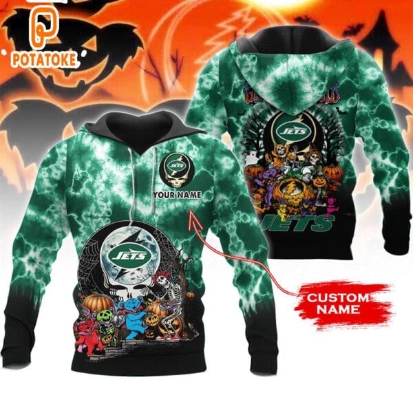 New York Jets x Halloween Custom Limited Edition 3D Hoodie AMCCLG000545
