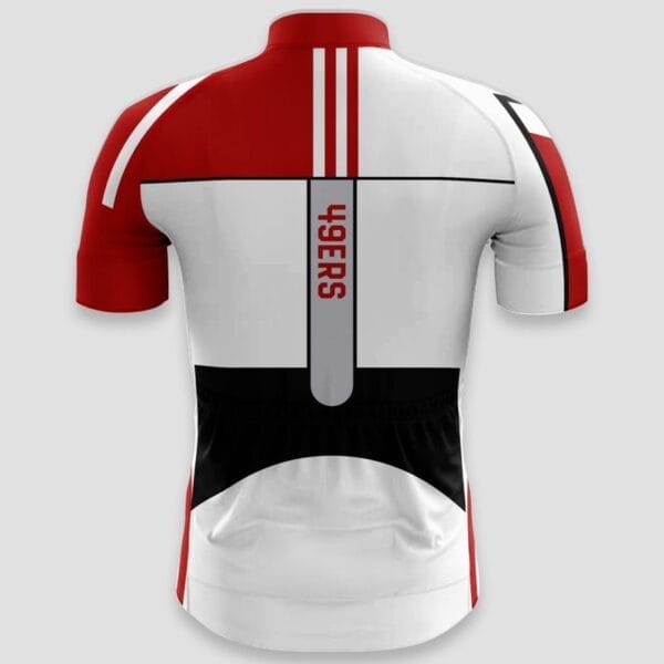 San Francisco 49ers Custom Name Cycling Jersey AMCCLG000641 - Image 3