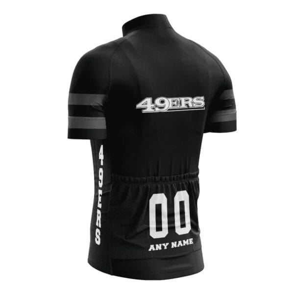 San Francisco 49ers Personalized Name Mono Cycling Jersey AMCCLG000642 - Image 4