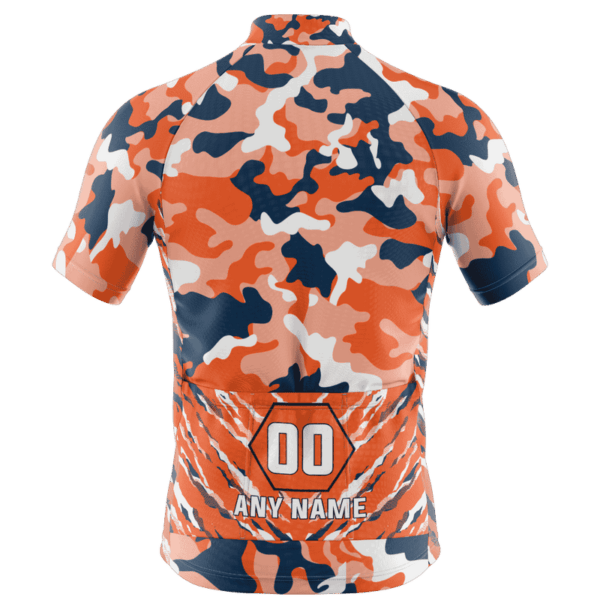 Denver Broncos Personalized Name Colorful Camo Cycling Jersey AMCCLG000625 - Image 5