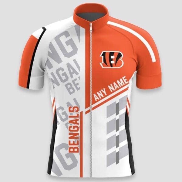 Cincinnati Bengals Custom Name Cycling Jersey AMCCLG000618 - Image 4
