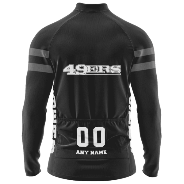 San Francisco 49ers Personalized Name Mono Cycling Jersey AMCCLG000642