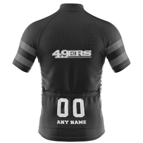 San Francisco 49ers Personalized Name Mono Cycling Jersey AMCCLG000642 - Image 5