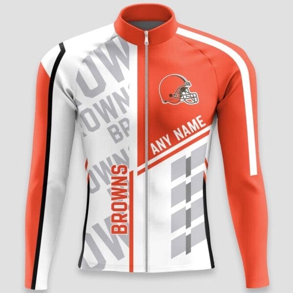 Cleveland Browns Custom Name Cycling Jersey AMCCLG000619 - Image 4