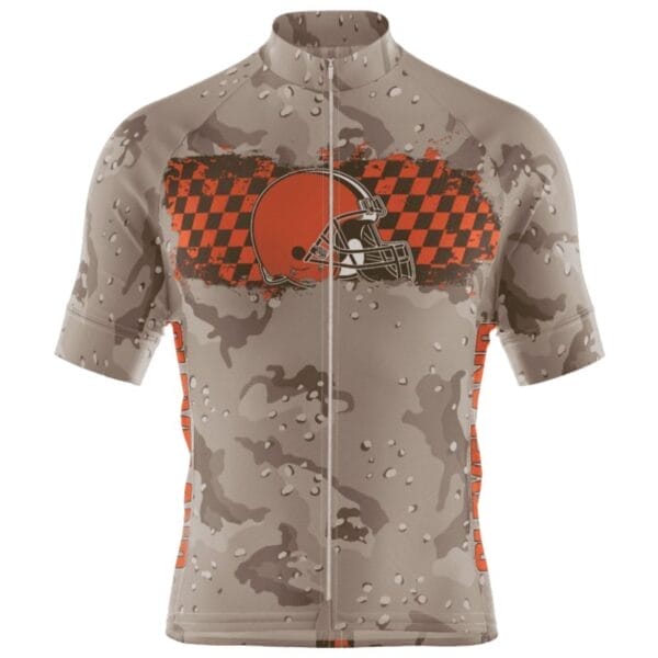 Cleveland Browns Personalized Name Desert Camo Cycling Jersey AMCCLG000620 - Image 2