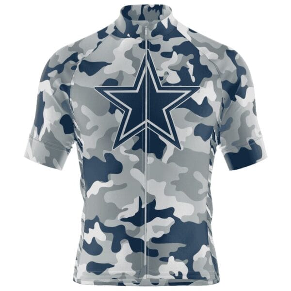 Dallas Cowboys Personalized Name Colorful Camo Cycling Jersey AMCCLG000622 - Image 2