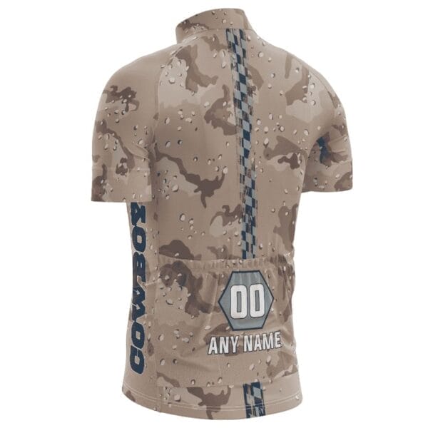 Dallas Cowboys Personalized Name Desert Camo Cycling Jersey AMCCLG000623 - Image 4