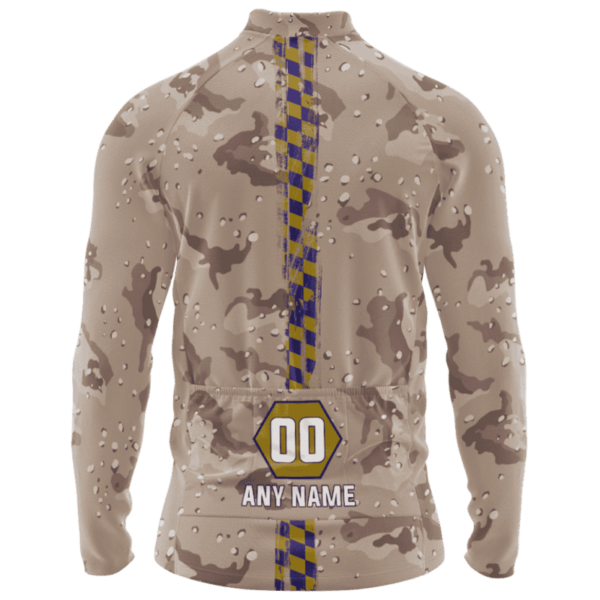 Baltimore Ravens Personalized Name Desert Camo Cycling Jersey AMCCLG000610