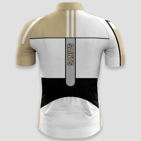 New Orleans Saints Custom Name Cycling Jersey AMCCLG000632 - Image 3