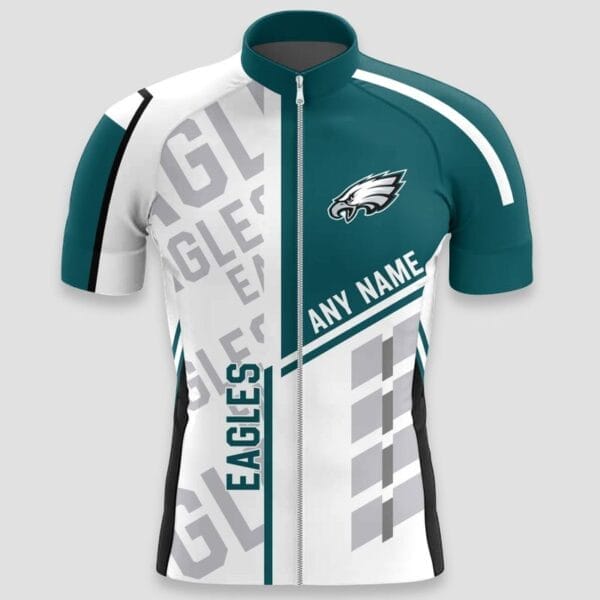 Philadelphia Eagles Custom Name Cycling Jersey AMCCLG000634 - Image 4