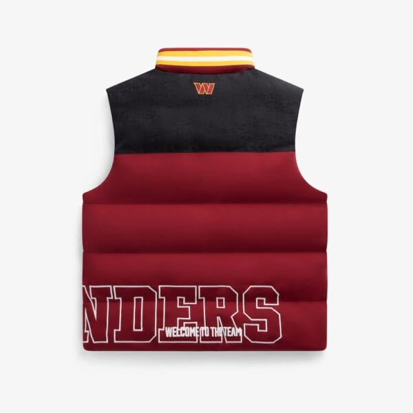 Washington Commanders Unisex Off Season x NFL Puffer Vest AMCCLG001044 - Image 2