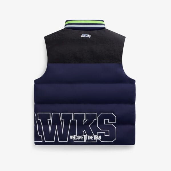 Seattle Seahawks Unisex Off Season x NFL Puffer Vest AMCCLG001043 - Image 2