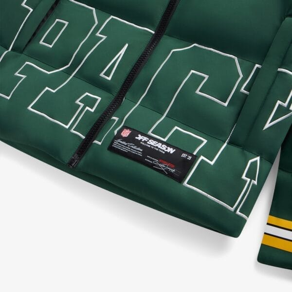 Green Bay Packers Unisex Off Season x NFL Puffer Jacket AMCCLG001023 - Image 4