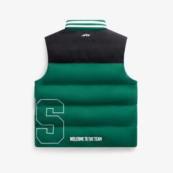 New York Jets Unisex Off Season x NFL Puffer Vest AMCCLG001039 - Image 2