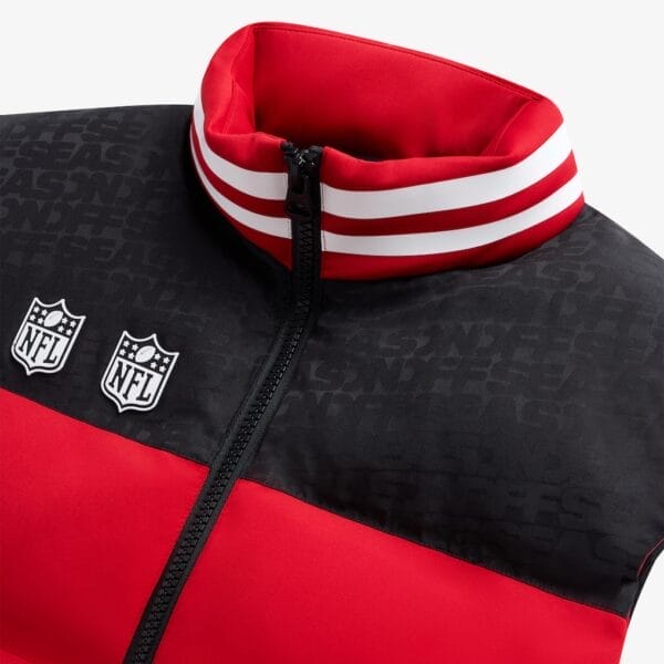 San Francisco 49ers Unisex Off Season x NFL Puffer Vest AMCCLG001042 - Image 3