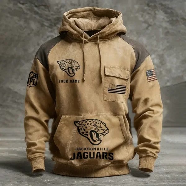 Jacksonville Jaguars Vintage Outlander Rustic Hoodie AMCCLG001325