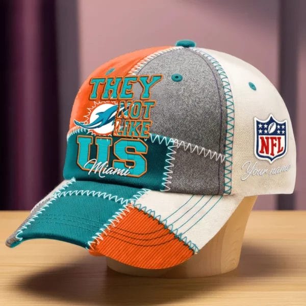 Miami Dolphins | Premium NFL They Not Like Us Cap AMCACS000489 - Image 2