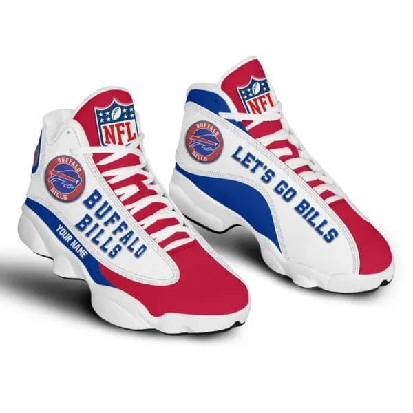 Buffalo Bills Premium NFL Game Day Air Jordan 13 AMCSHOES000080 - Image 3