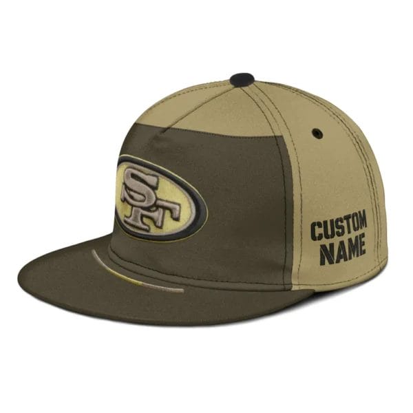 San Francisco 49ers | Premium NFL 2025 Salute to Service Split Panel Snapback Cap AMCACS000500 - Image 3