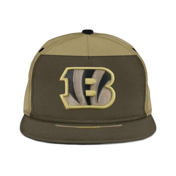 Cincinnati Bengals | Premium NFL 2025 Salute to Service Split Panel Snapback Cap AMCACS000515 - Image 2