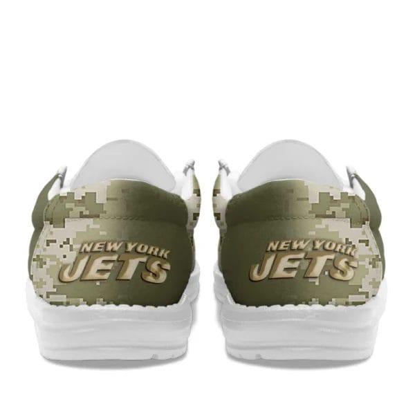 New York Jets | Premium NFL Salute to Service Hey Dude Shoes AMCSHOES000098 - Image 3