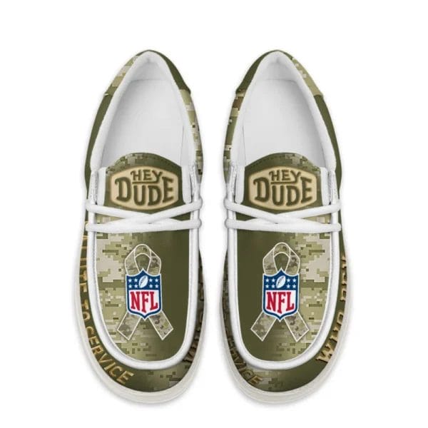 Cincinnati Bengals | Premium NFL Salute to Service Hey Dude Shoes AMCSHOES000091 - Image 2