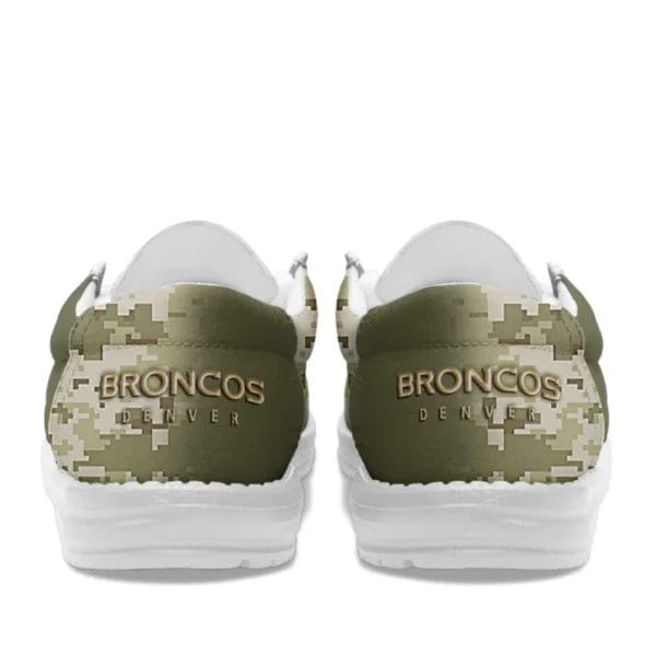 Denver Broncos | Premium NFL Salute to Service Hey Dude Shoes AMCSHOES000094 - Image 4