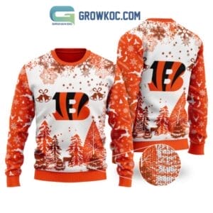 Cincinnati Bengals Special Christmas Ugly Sweater Design Holiday Edition AMCCLG001248