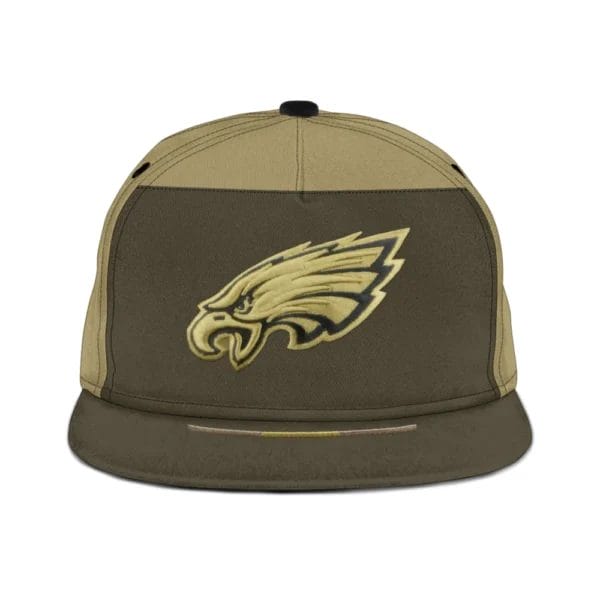 Philadelphia Eagles | Premium NFL 2025 Salute to Service Split Panel Snapback Cap AMCACS000498 - Image 2