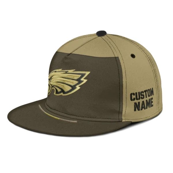 Philadelphia Eagles | Premium NFL 2025 Salute to Service Split Panel Snapback Cap AMCACS000498 - Image 3