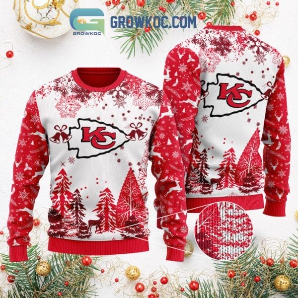 Kansas City Chiefs Special Christmas Ugly Sweater Design Holiday Edition AMCCLG001257 - Image 2