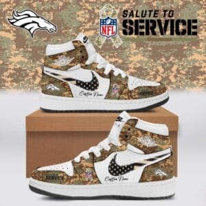 Denver Broncos Salute To Service Limited Edition High Air Jordan 1 New 2025 AMCSHOES000148