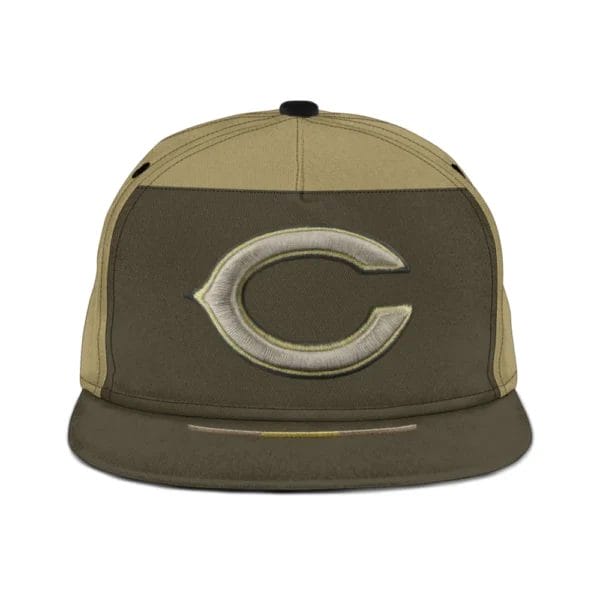 Chicago Bears | Premium NFL 2025 Salute to Service Split Panel Snapback Cap AMCACS000505 - Image 2