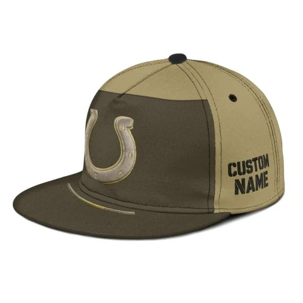 Indianapolis Colts | Premium NFL 2025 Salute to Service Split Panel Snapback Cap AMCACS000509 - Image 3