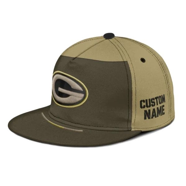 Green Bay Packers | Premium NFL 2025 Salute to Service Split Panel Snapback Cap AMCACS000511 - Image 3