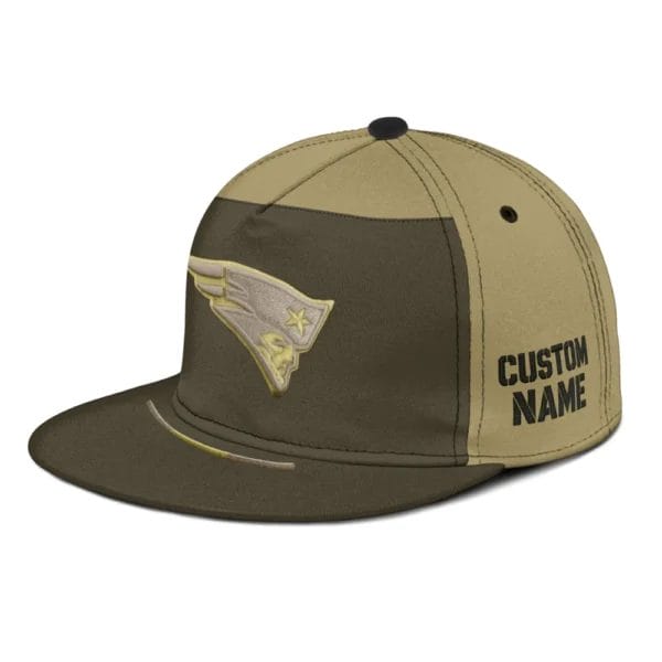 New England Patriots | Premium NFL 2025 Salute to Service Split Panel Snapback Cap AMCACS000510 - Image 2