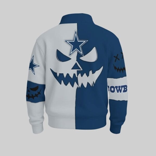 Dallas Cowboys x Halloween Stand Collar Sweatshirt AMCCLG001090 - Image 2