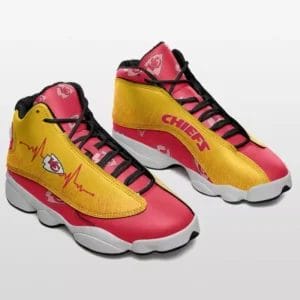 Kansas City Chiefs Personalized Logo Team Air Jordan 13 AMCSHOES000119