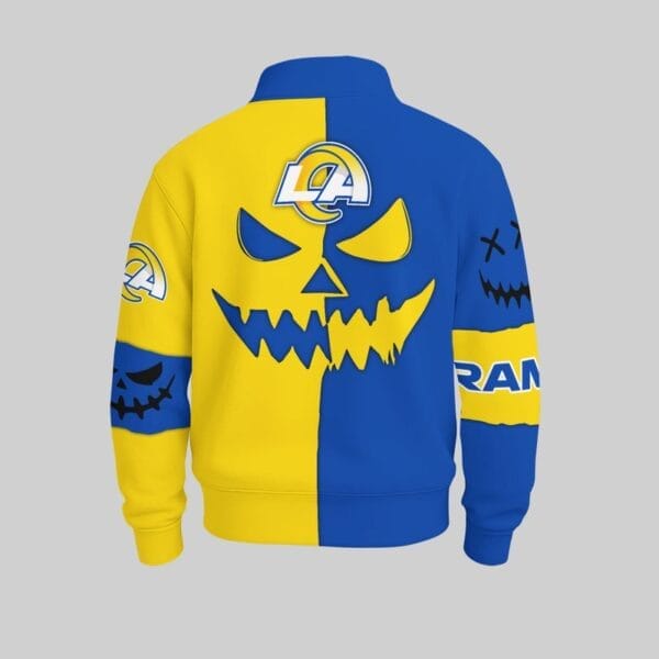 Los Angeles Rams x Halloween Stand Collar Sweatshirt AMCCLG001100 - Image 2
