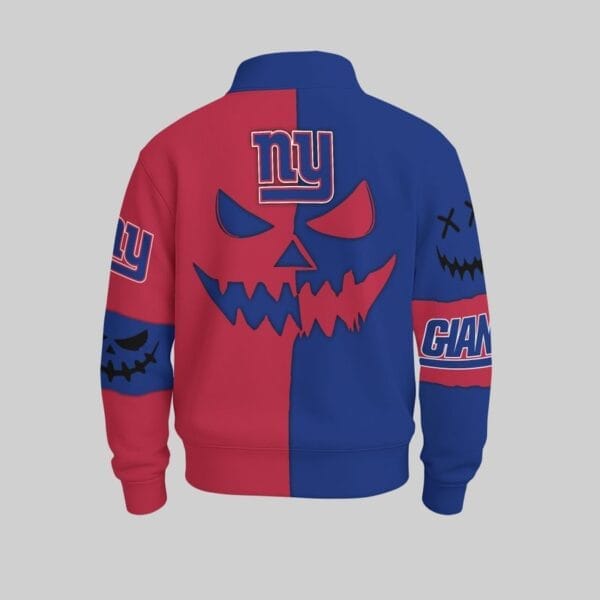 New York Giants x Halloween Stand Collar Sweatshirt AMCCLG001105 - Image 2